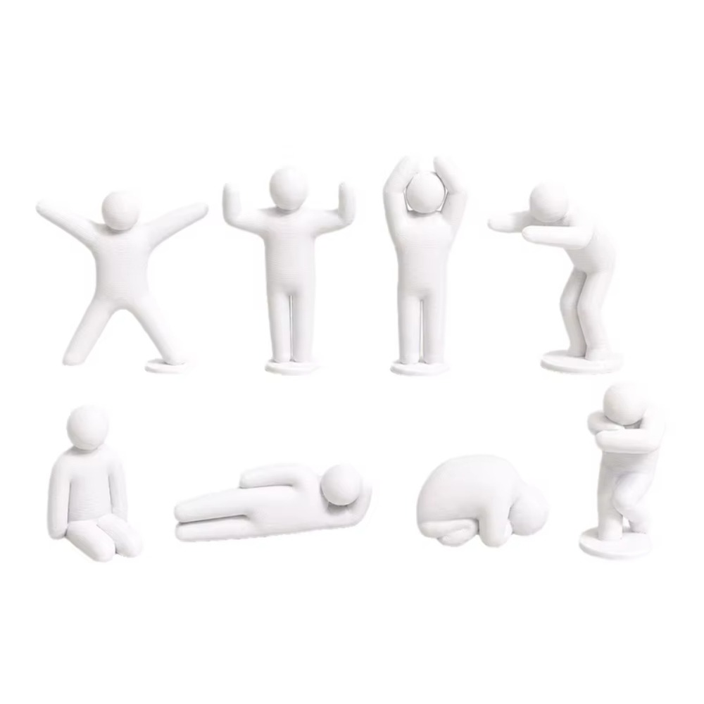3D Printing Figure - هدايا للحفلات، زينة ميكانيكية قابلة للرسم،