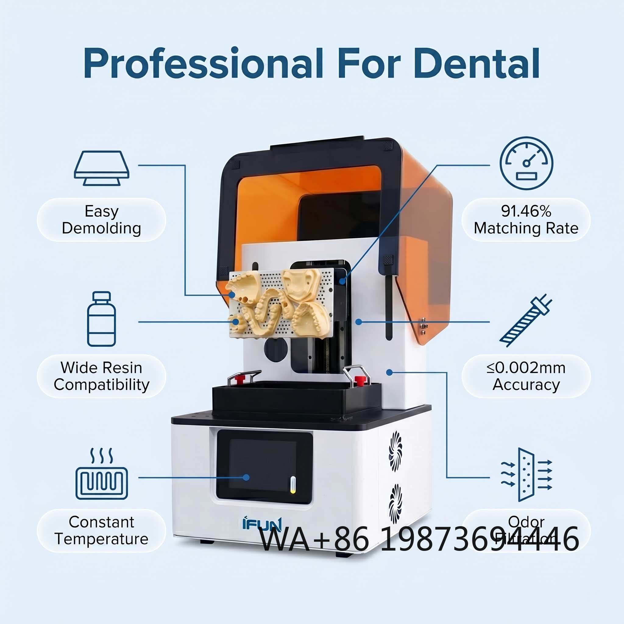3D Printing Dental - طابعة أسنان ثلاثية الأبعاد احترافية تعمل