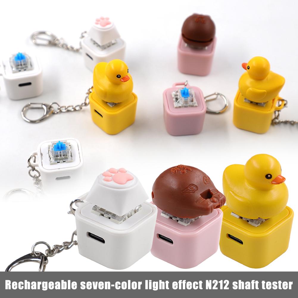 3D Printing Keycaps - أغطية مفاتيح على شكل بطة صفراء