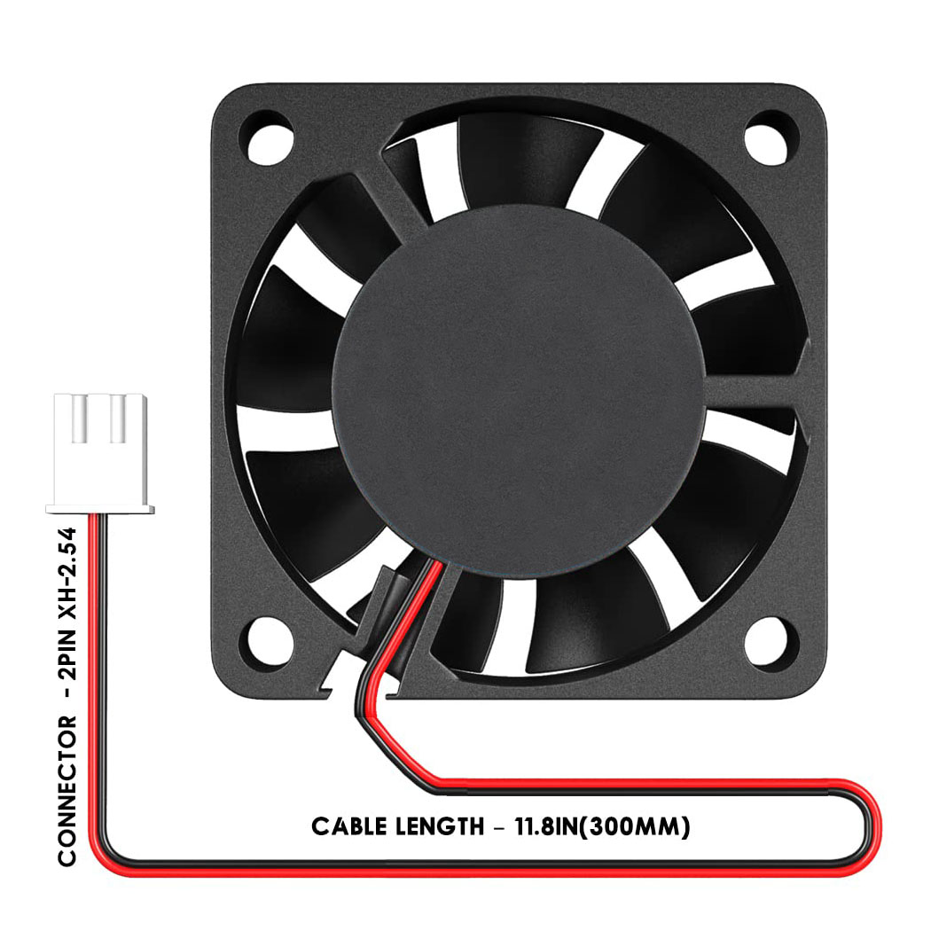 Cooling Fan 40Mm 3D - 40 مللي متر وحدة معالجة خارجية