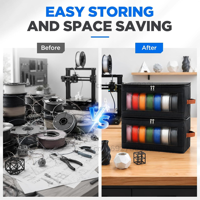 حقيبة تخزين الخيوط - حاويات تخ - مراجعة 3D Printing House وسعره