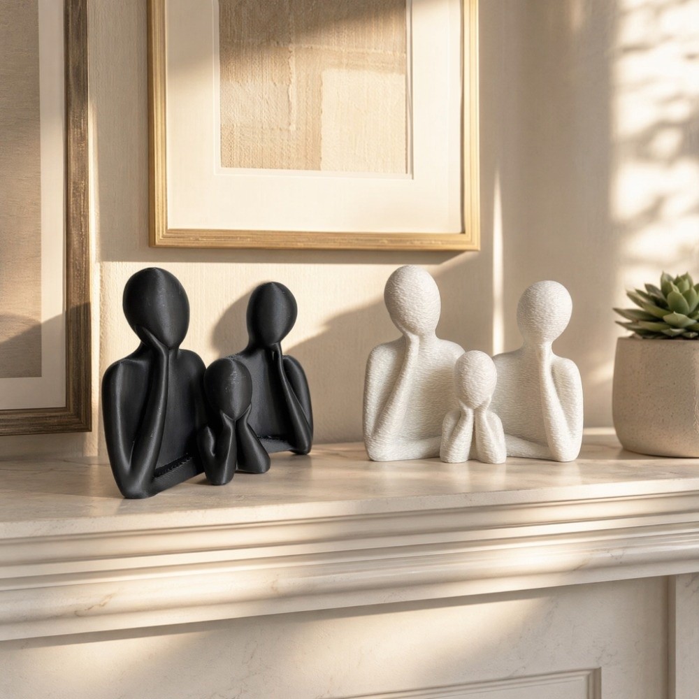 تمثال عناق الزوجين، منحوتة عائ - مراجعة 3D Printing Mockup وسعره