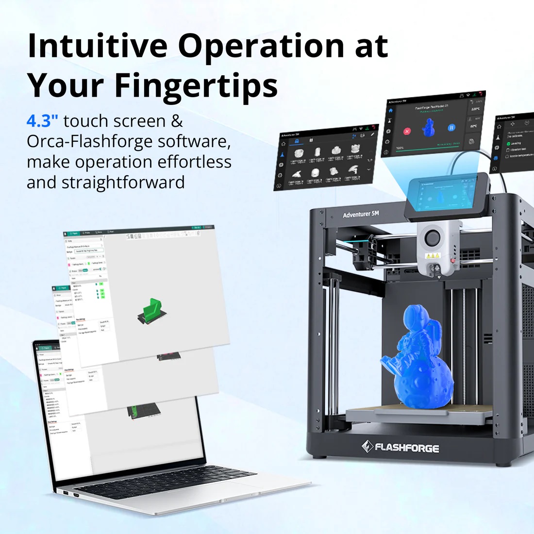 طابعة Flashforge Adventurer FD - مراجعة 3D Printing File Stl وسعره