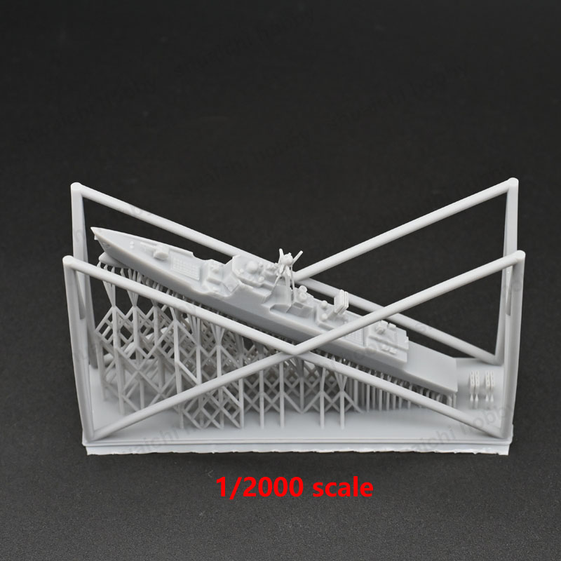 قطعتان من نموذج مدمرة من فئة ت - مراجعة 3D Printing Apps وسعره