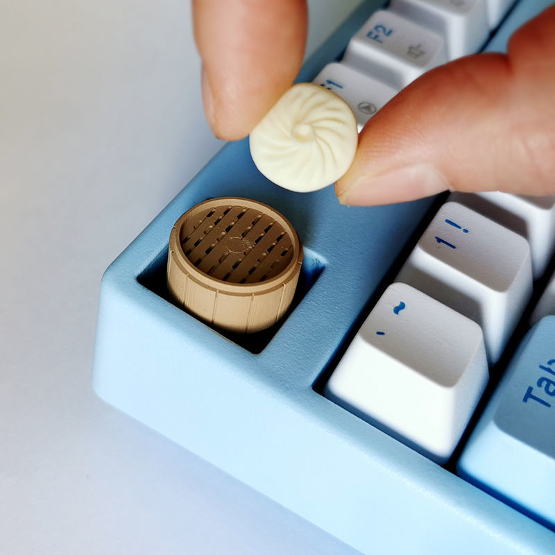 شخصية على البخار الكعك الزلابي - مراجعة 3D Printing Keycaps وسعره