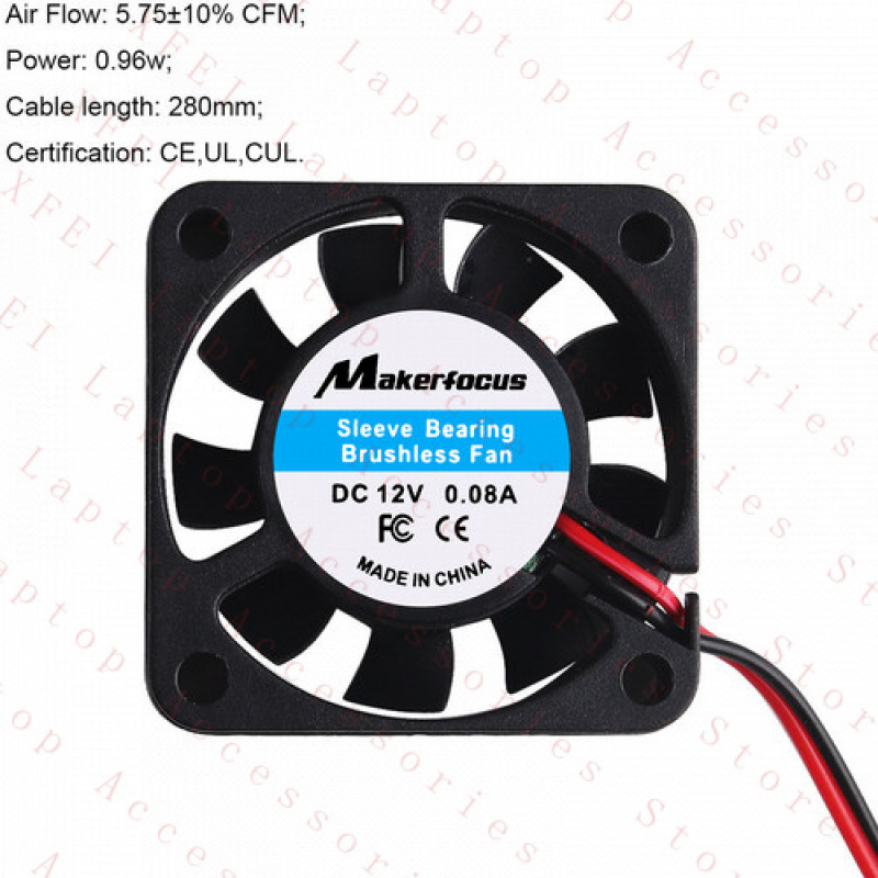 F 4X 12V كمبيوتر محمول طابعة ث - مراجعة Cooling Fan 40Mm 3D وسعره