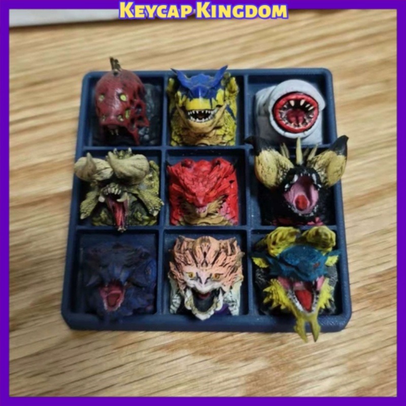 أغطية مفاتيح مخصصة من الراتنج  - مراجعة 3D Printing Keycaps وسعره