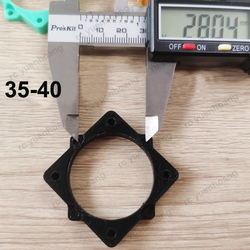 4 قطعة ثلاثية الأبعاد مطبوعة 4 - مراجعة Cooling Fan 40Mm 3D وسعره
