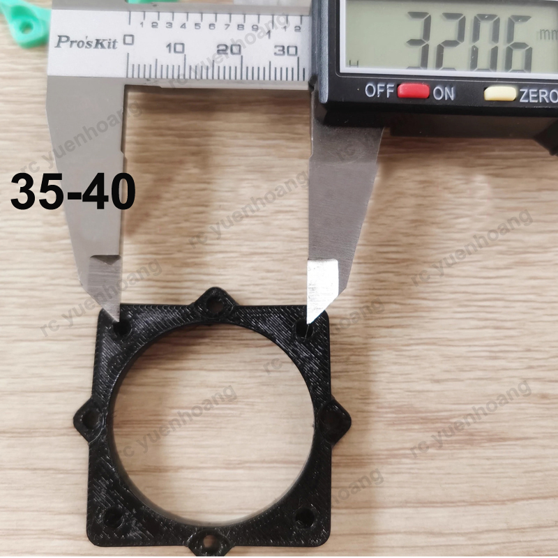4 قطعة ثلاثية الأبعاد مطبوعة 4 - مراجعة Cooling Fan 40Mm 3D وسعره