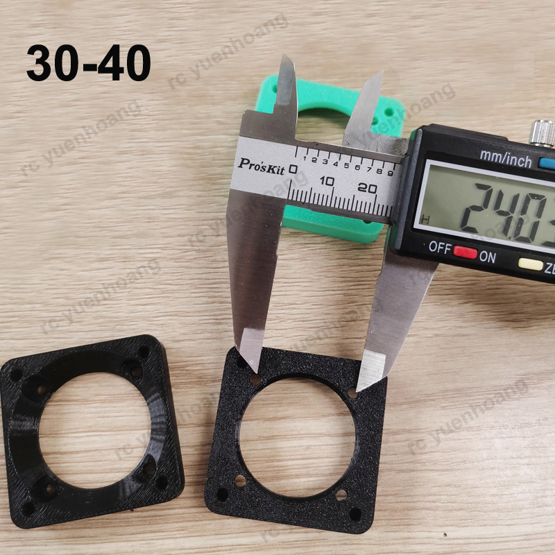4 قطعة ثلاثية الأبعاد مطبوعة 4 - مراجعة Cooling Fan 40Mm 3D وسعره