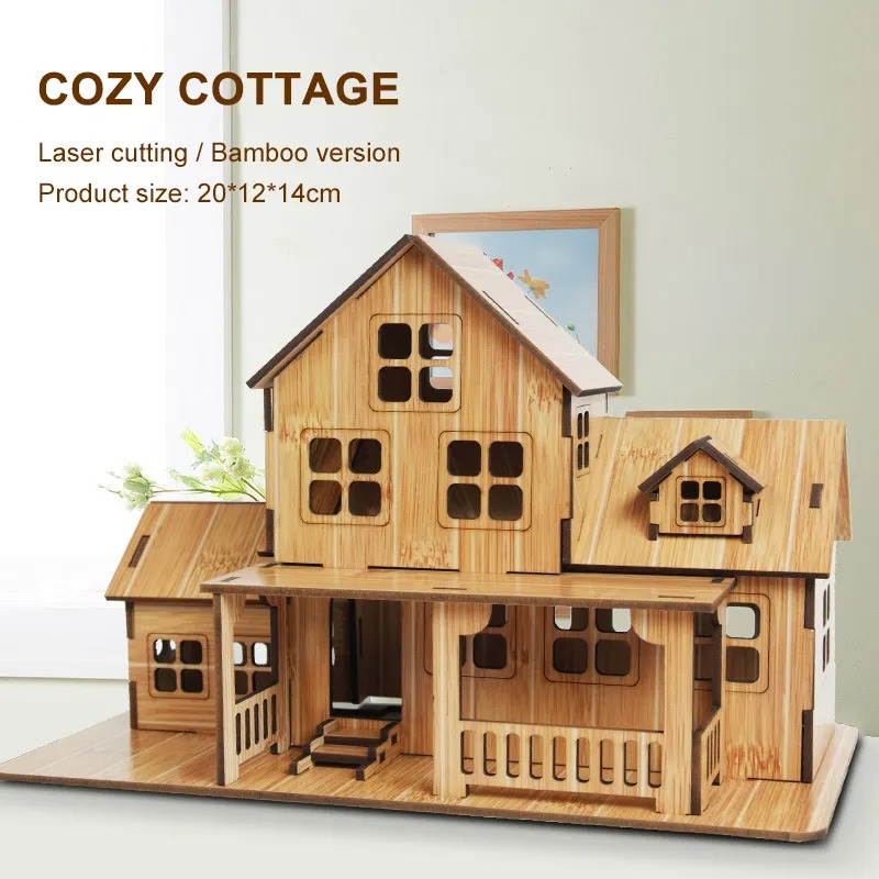 نموذج ألغاز خشبية ثلاثية الأبع - مراجعة 3D Printing House وسعره