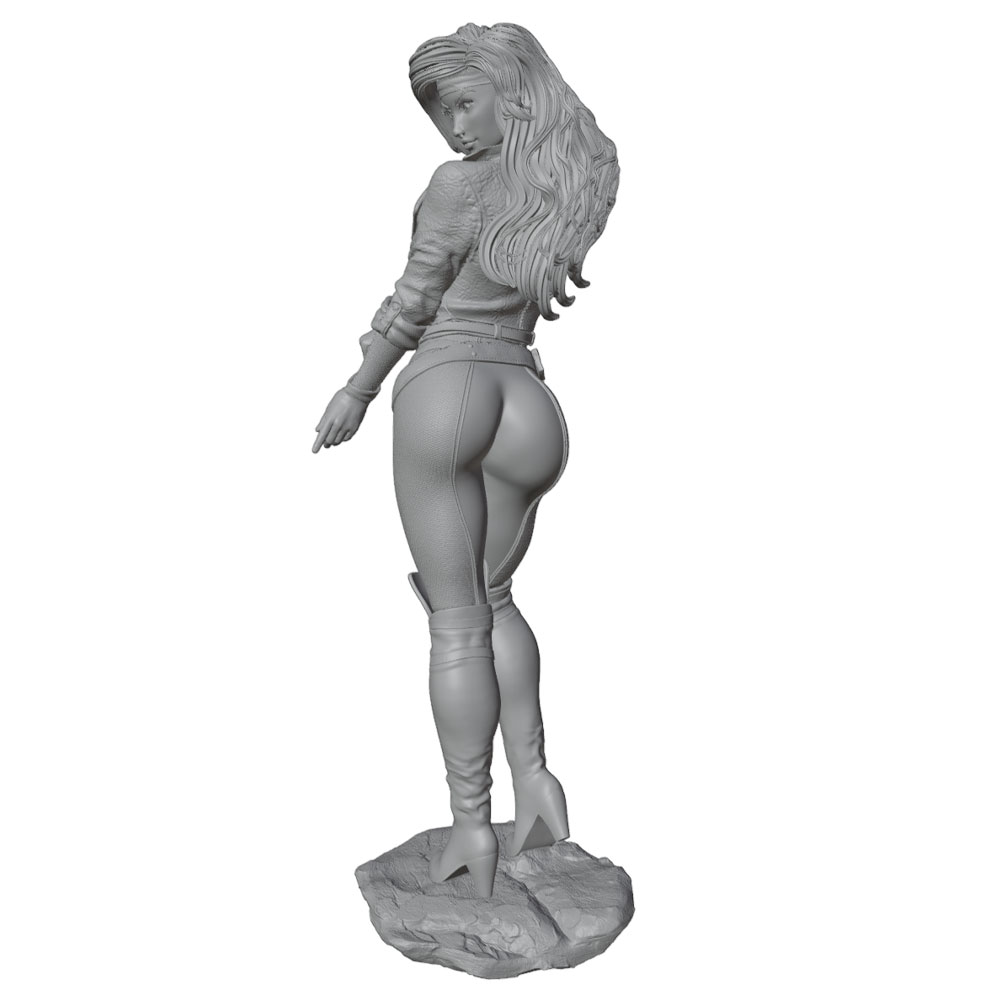 مجسم أنثوي واقعي وأنيق بمقياس  - مراجعة 3D Printing Mockup وسعره