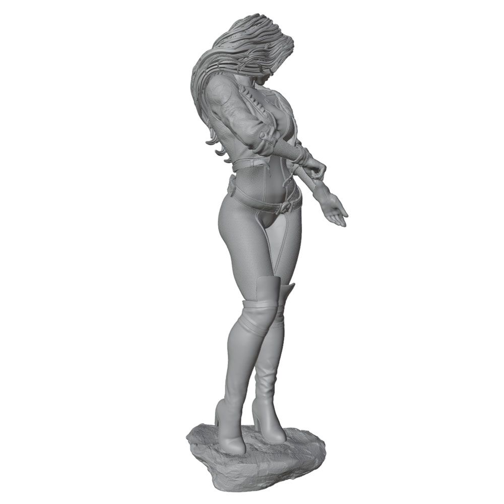 مجسم أنثوي واقعي وأنيق بمقياس  - مراجعة 3D Printing Mockup وسعره