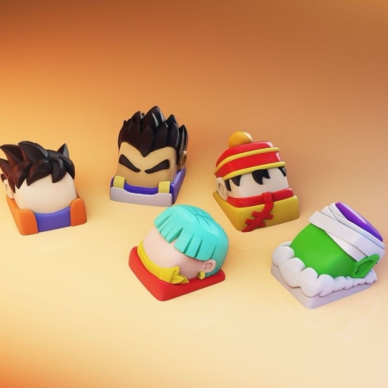 أغطية مفاتيح أنمي جديدة، أغطية - مراجعة 3D Printing Keycaps وسعره