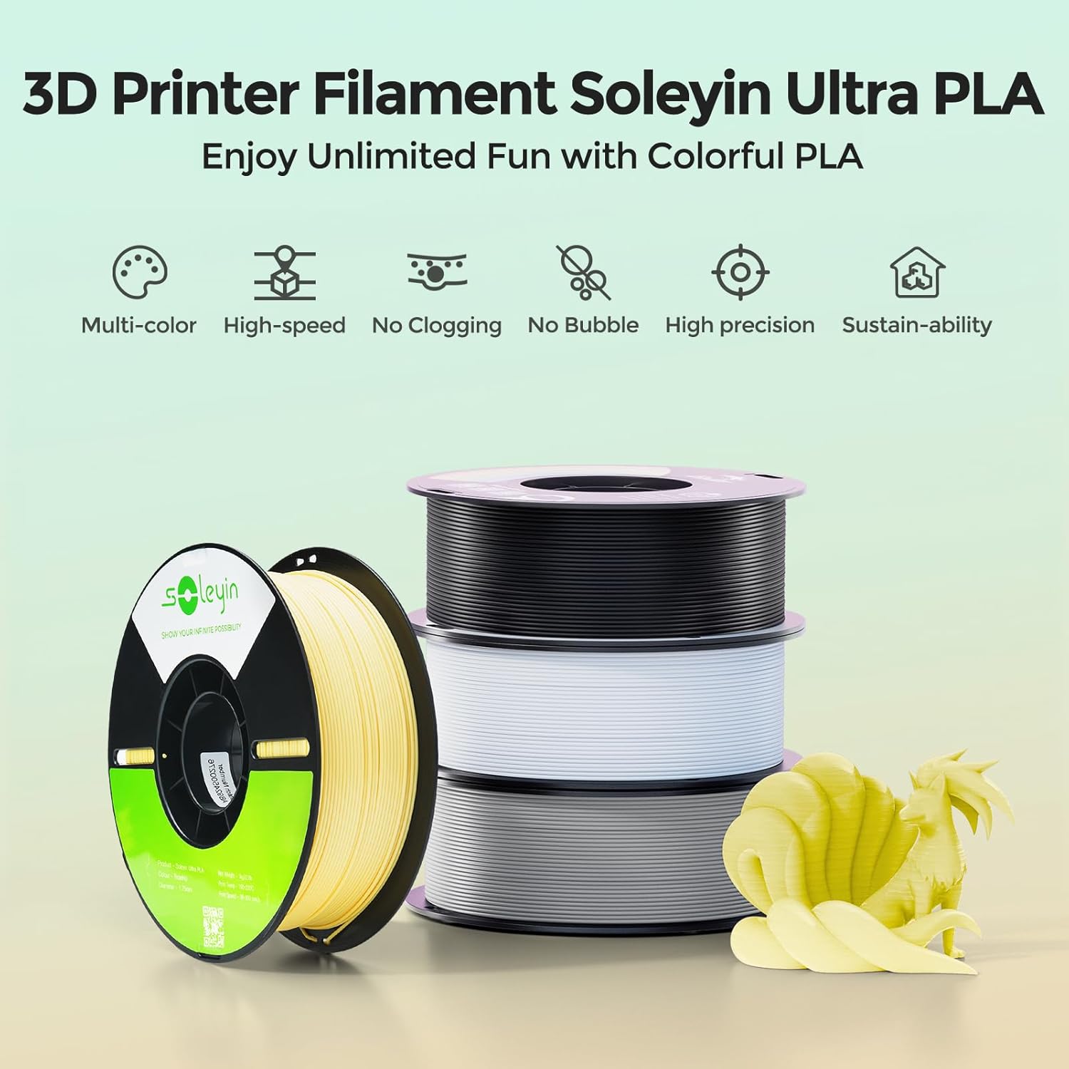 خيوط طباعة ثلاثية الأبعاد من ك - مراجعة 3D Printing Result وسعره
