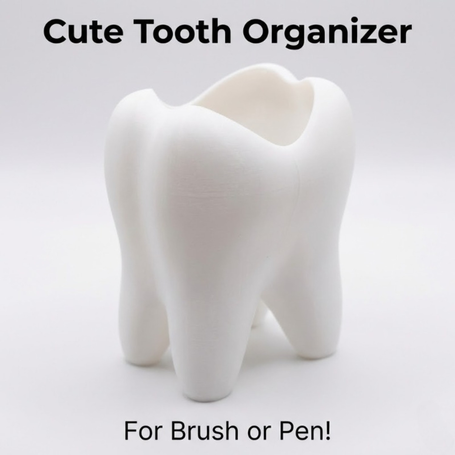 طقم من قطعتين، حامل أقلام على  - مراجعة 3D Printing Dental وسعره