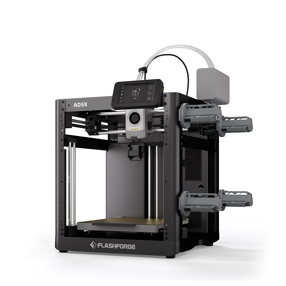 طابعة FLASHFORGE AD5X ثلاثية ا - مراجعة 3D Printing File Stl وسعره