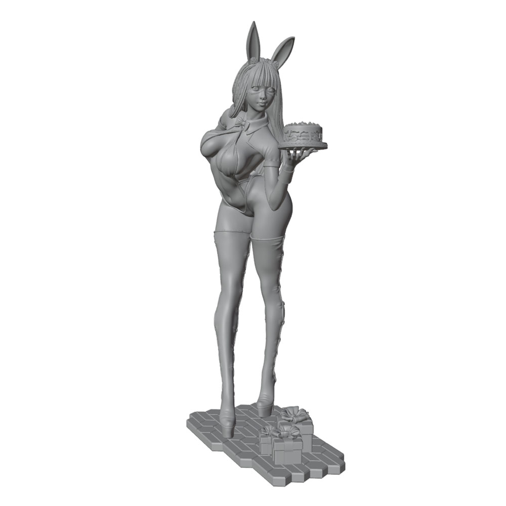 مجسم شخصية فتاة أرنب لحفلات ال - مراجعة 3D Printing Mockup وسعره