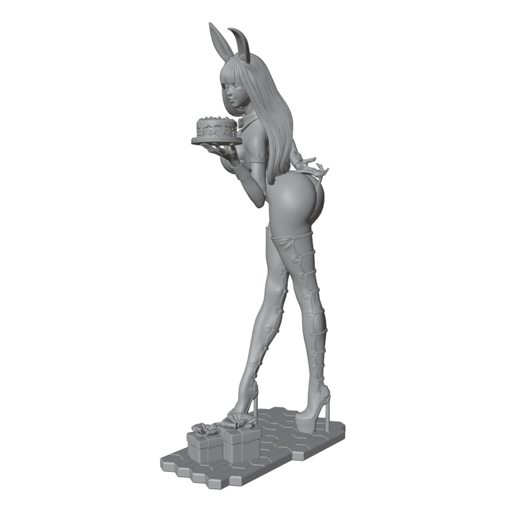 مجسم شخصية فتاة أرنب لحفلات ال - مراجعة 3D Printing Mockup وسعره