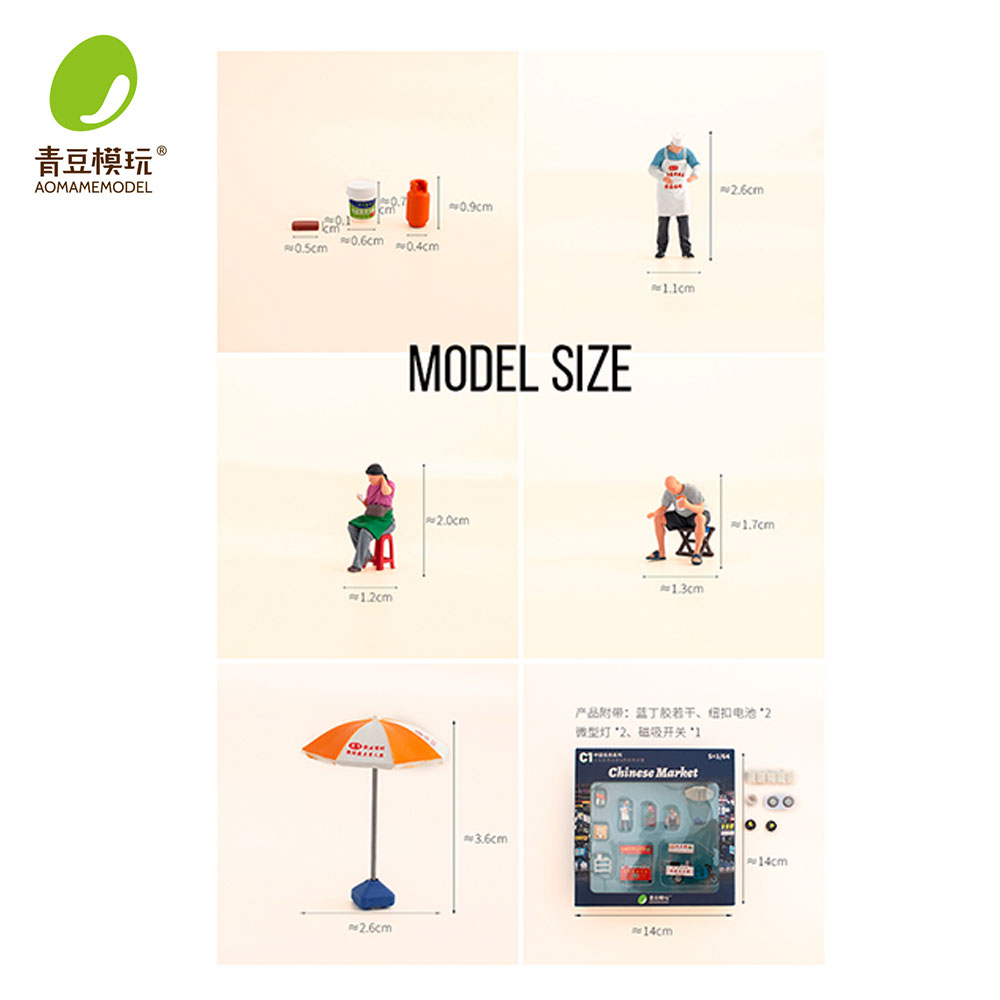 نموذج سوق ليلي مصغر بمقياس 1/6 - مراجعة 3D Printing Apps وسعره