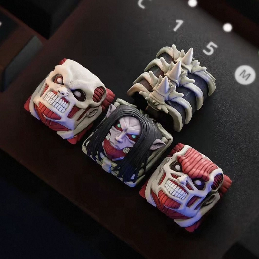 مجموعة أغطية مفاتيح جديدة بتصم - مراجعة 3D Printing Keycaps وسعره