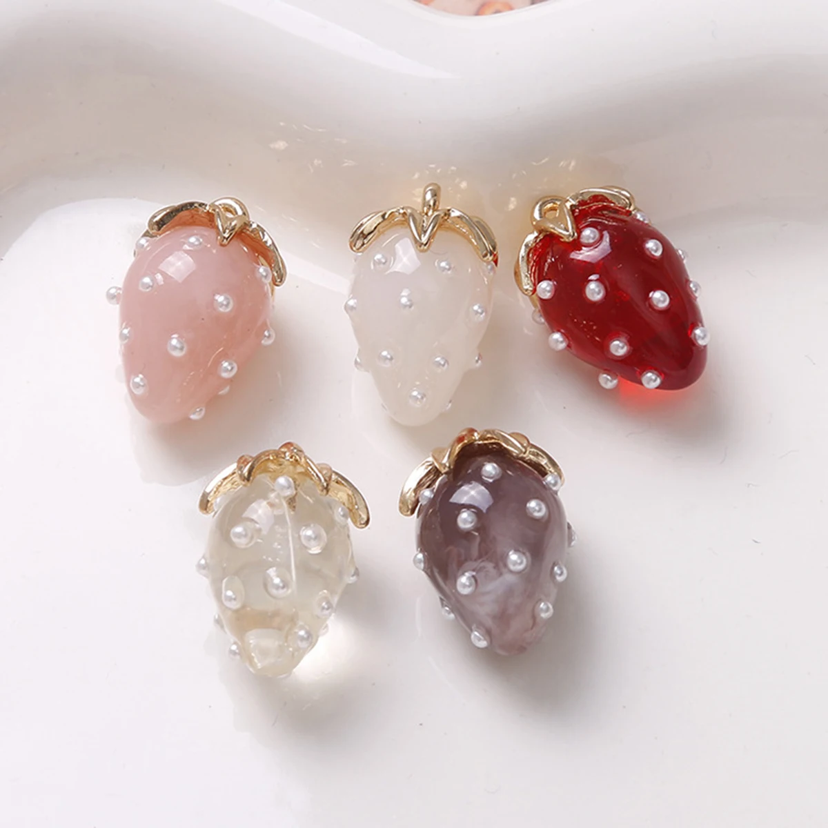 قطعتان من الخرز الأكريليك المل - مراجعة 3D Printing Jewelry وسعره